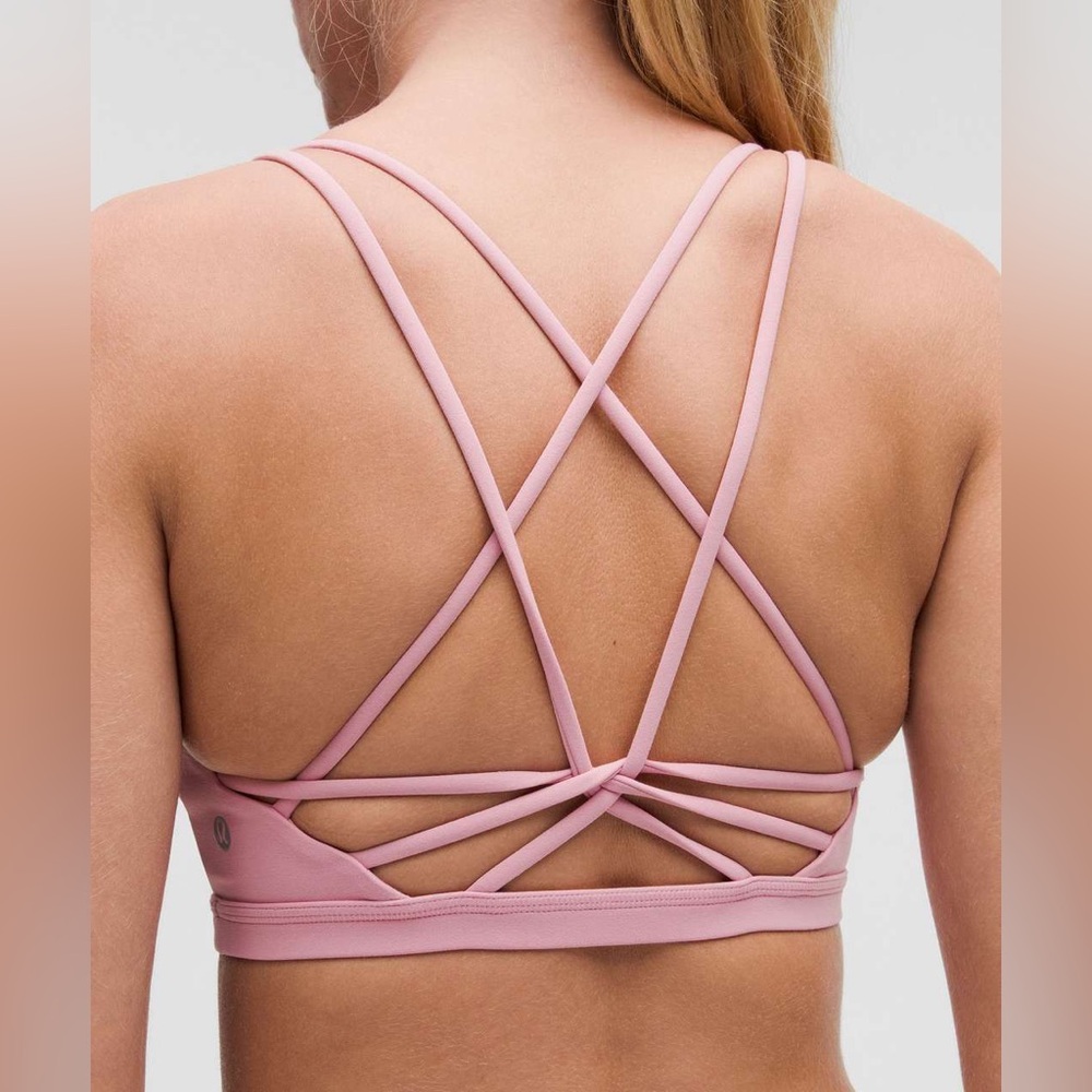 lululemon athletica Pink Strappy Tank Top